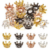 20Pcs 4 Colors Zinc Alloy European Beads FIND-TA0004-03-1