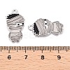 Halloween Theme Rack Plating Luminous Alloy Enamel Pendants ENAM-N056-228P-5