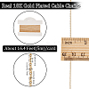 5M Brass Cable Chains CHC-BBC0001-13-2