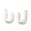 Non-Tarnish 201 Stainless Steel Charms X-STAS-C021-06P-U-2