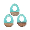 Resin & Wood Pendants WOOD-F015-17E-1