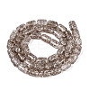 Transparent Crackle Glass Beads Strands GLAA-NH0001-04-A10-3