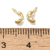 Brass Bead Tips KK-K383-06A-G-3