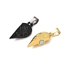 Alloy Enamel Split Pendants STAS-M114-06EBG-2