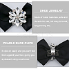 1 Pair Polyester Shoe Decorations AJEW-GF0009-14-6