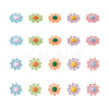 Resin Frosted Cabochons RESI-TA0001-26-9