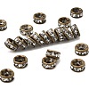 Brass Rhinestone Spacer Beads RB-A014-Z6mm-01AB-NF-1