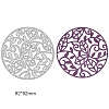 Carbon Steel Cutting Dies Stencils DIY-WH0170-161-1