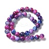 Natural Agate Beads Strands G-NH0001-G04-01-3