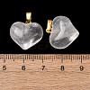 Natural Quartz Crystal Pendants G-B188-04G-07-3