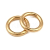 Ion Plating(IP) 304 Stainless Steel Closed Jump Rings STAS-G393-06G-06-3