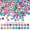 200Pcs 20 Colors Handmade Polymer Clay Beads CLAY-SZ0001-96-1