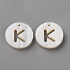 Natural Freshwater Shell Pendants LS-SHEL-Q311-008K-1