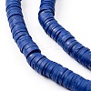 Handmade Polymer Clay Beads Strands CLAY-R089-6mm-Q053-3