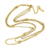 Ion Plating(IP) 304 Stainless Steel Multi Layered Necklaces NJEW-S426-07G-1