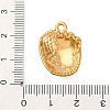 304 Stainless Steel Enamel Pendants STAS-B112-01G-07-3