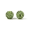 Pave Disco Ball Beads X-RB-H258-8MM-214-3