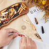 70Pcs 7 Colors 2-Hole Wood Buttons BUTT-GF0004-20-3