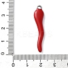 304 Stainless Steel Enamel Pendants STAS-S172-07P-3
