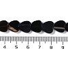 Natural Black Agate Beads Strands G-NH0011-G04-01-5