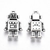 Tibetan Style Alloy Pendants TIBE-S323-083AS-RS-2