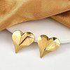 304 Stainless Steel Stud Earrings For Women EJEW-B113-01G-03-1