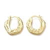 Brass Hoop Earrings EJEW-H104-17G-2