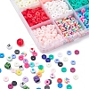 DIY Polymer Clay Beads Jewelry Set Making Kit DIY-YW0004-47-4