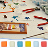 400G Glass Mosaic Tiles DIY-DC0001-97A-7