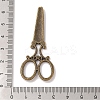 Tibetan Style Alloy Large Pendants TIBEP-LF9361YKG-AB-FF-3