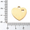 304 Stainless Steel Pendants LS-STAS-M076-01G-3