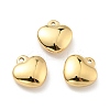 Ion Plating(IP) 304 Stainless Steel Glaze Manual Polishing Charms LS-STAS-G030-09A-G-1