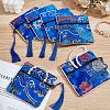 6Pcs Chinese Style Silk Cloth Embroidery Jewelry Packing Zipper Bags with Tassel ABAG-ME0001-05A-4