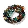 Natural Agate Beads Strands G-M437-B01-01D-3
