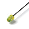 Clover Pattern Plastic Beadable Pens AJEW-P115-01A-4