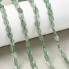 Natural Green Aventurine Beads Strands G-B159-A11-1