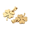 Ion Plating(IP) 304 Stainless Steel Pendants LS-STAS-I135-31G-2