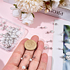 304 Stainless Steel Stud Earring Findings EJEW-SP0001-17L-3