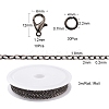 DIY 3m Brass Cable Chain Jewelry Making Kit DIY-YW0005-75B-2