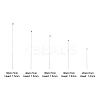 304 Stainless Steel Flat Head Pins STAS-CJ0005-01P-3