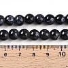 Baking Paint Glass Beads Strands DGLA-N008-8mm-10-5