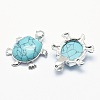 Synthetic Green Turquoise Pendant G-G759-B02-2