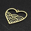 201 Stainless Steel Pendants STAS-S105-LA277-2