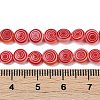 Handmade Lampwork Beads Strands LK-R004-51F-4