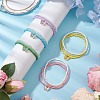 3Pcs Glass Seed Beaded Stretch Bracelets for Women BJEW-JB11437-3