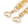 Aluminum Double Link Chains Bag Handles AJEW-BA00087-6