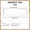 2Pcs 201 Stainless Steel Choker Necklace Making NJEW-UN0001-72-3