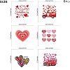 PET Heat Transfer Film Logo Stickers Set DIY-WH0230-065-3