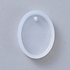 Oval Shape DIY Silicone Pendant Molds LS-AJEW-P038-01-3