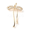 Brass Micro Pave Cubic Zirconia Pendants KK-V008-13G-01-1